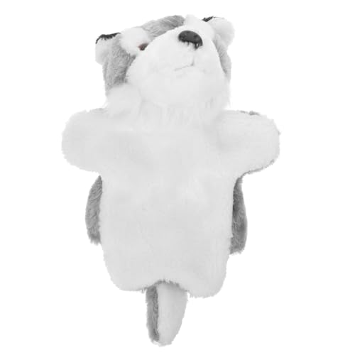 VANZACK Interaktive Wolf Handpuppe aus Plüsch Süßes Tier für Rollenspiele und Geschichtenerzählen Perfektes für Fördert Fantasie und Spaß VANZACK Interaktive Wolf Handpuppe aus Plüsch Süßes Tier für Rollenspiele und Geschichtenerzählen Perfektes für Fördert Fantasie und Spaß von VANZACK