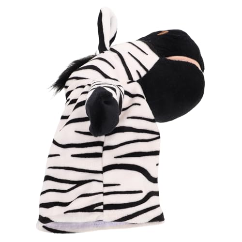 VANZACK Interaktive Zebra Handpuppe aus Plüsch für Fördert Eltern Junge Mädchen Interaktion Geeignet für Kindergarten und Erzähltheater Charmantes Tierdesign Familien VANZACK Interaktive Zebra Handpuppe aus Plüsch für Fördert Eltern Junge Mädchen Interaktion Geeignet für Kindergarten und Erzähltheater Charmantes Tierdesign Familien von VANZACK