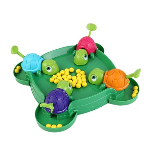 VANZACK Interaktives Lernspiel Turtle Eating Beans Spielset Bunte Bohnen Familienspiel für Drinnen von Teamwork Beobachtung und Strategischem Denken Ab Jahren von VANZACK