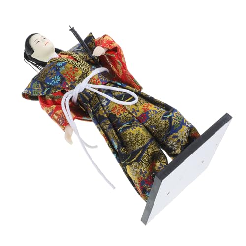 VANZACK Japanische Traditionelle Japanische Dekoration Für Zuhause Doll Im Kimono Stil Stilvolle Raumdekoration Japanische Figur Für Esszimmertisch von VANZACK