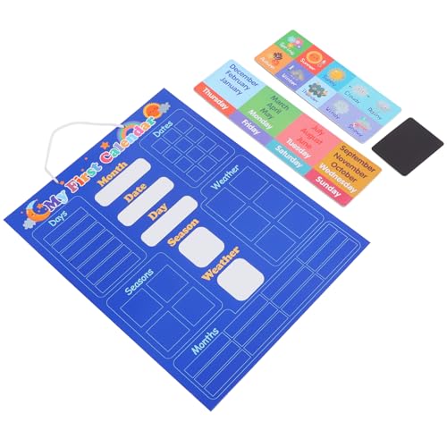 VANZACK Kalender Wetterspielzeug Für Wetter Puzzle Mit Wandhalterung Lernspielzeug Für Frühe Fördert Verständnis Für Jahreszeiten Und Wetter VANZACK Kalender Wetterspielzeug Für Wetter Puzzle Mit Wandhalterung Lernspielzeug Für Frühe Fördert Verständnis Für Jahreszeiten Und Wetter von VANZACK