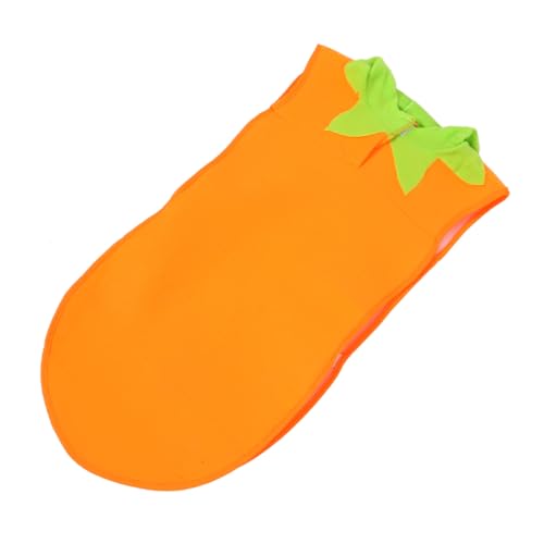 VANZACK Karottenkostüm für Leichtes Cosplay Kostüm Karottenverkleidung für Mädchen Bequeme Gemüseparty Verkleidung Bühnenoutfit für Cosplay Events und Fotorequisiten von VANZACK