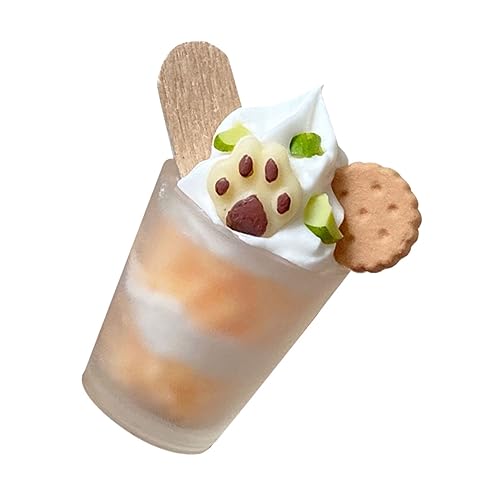 VANZACK Katzenpfote Keks Eiscreme Dekoratives Zubehör für Mini Häuser Teiliges Puppenhaus für Kreative und Rollenspiele VANZACK Katzenpfote Keks Eiscreme Dekoratives Zubehör für Mini Häuser Teiliges Puppenhaus für Kreative und Rollenspiele von VANZACK