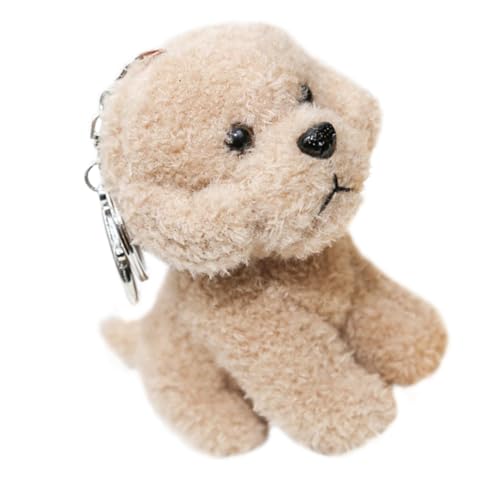 VANZACK Kawaii Plüsch Hund Schlüsselanhänger Dekorativer Schlüsselanhänger Mit Süßem Design Für Taschen Für Hundeliebhaber von VANZACK