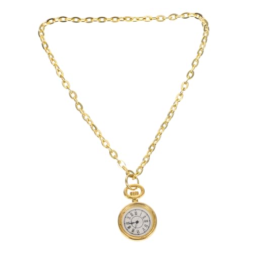 VANZACK Kettentaschenuhr Für Puppenhaus Vintage Mini Pocket Watch Als Dekoration Für Mini Häuser Perfektes Zubehör Für Puppenhaus DIY von VANZACK
