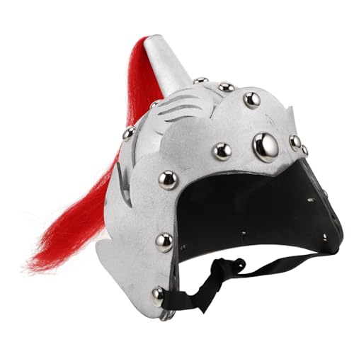 VANZACK Kindergarten Ritterhelm für Silberner Soldatenhelm für Halloween Cosplay Theateraufführungen und Kostümpartys Authentisches Design Kinderfreundlich und Sicher VANZACK Kindergarten Ritterhelm für Silberner Soldatenhelm für Halloween Cosplay Theateraufführungen und Kostümpartys Authentisches Design Kinderfreundlich und Sicher von VANZACK