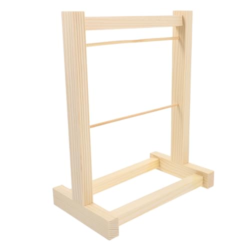 VANZACK Kleiderständer Aus Holz Für Puppenhaus Kleiderbügel Für Puppenbekleidung Puppenzubehör Für Aufbewahrung VANZACK Kleiderständer Aus Holz Für Puppenhaus Kleiderbügel Für Puppenbekleidung Puppenzubehör Für Aufbewahrung von VANZACK