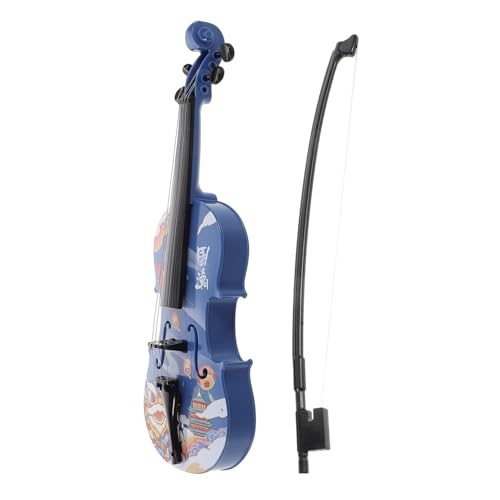 VANZACK Kleine Geigen mit Bogen Realistische Spielbare Violine aus Kunststoff für Frühkindliche Musikbildung und Fantasievolles für Vorschulkinder Schule und Zuhause VANZACK Kleine Geigen mit Bogen Realistische Spielbare Violine aus Kunststoff für Frühkindliche Musikbildung und Fantasievolles für Vorschulkinder Schule und Zuhause von VANZACK