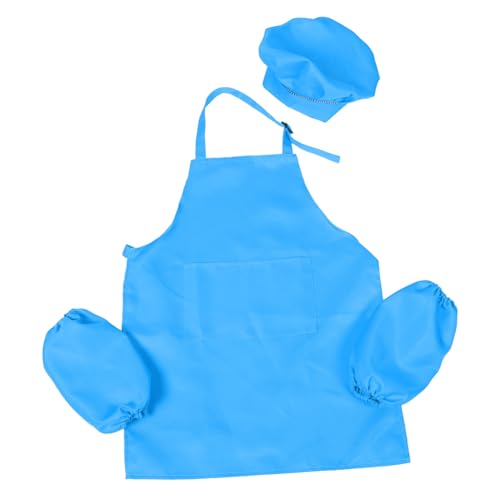 VANZACK Kochschürze mit Verstellbaren Trägern Teiliges und Backschürzen für Jungen und Mädchen Passender Kochmütze Schmutzabweisend und Vielseitig für Küche Malen Basteln Jahre Himmelblau VANZACK Kochschürze mit Verstellbaren Trägern Teiliges und Backschürzen für Jungen und Mädchen Passender Kochmütze Schmutzabweisend und Vielseitig für Küche Malen Basteln Jahre Himmelblau von VANZACK