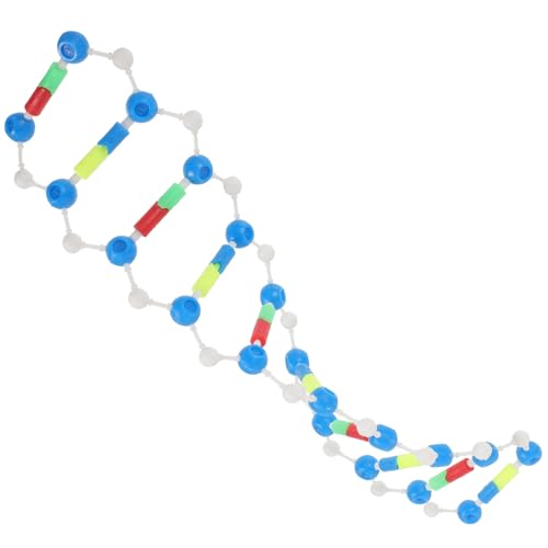VANZACK Komponenten des DNA-Doppelhelix-Modells Hereditary Genetische Vererbung Molekülmodell Modell für den naturwissenschaftlichen Unterricht Motor-Kit Bildungs-DNA-Modell Montagemodell von VANZACK