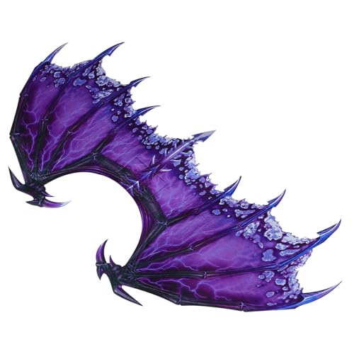 VANZACK Kreative Halloween Drachenflügel aus Leichtem Vliesstoff für Erwachsene Langlebige Cosplay Requisiten Kostüm Accessoires für Karneval Maskerade und Partyveranstaltungen von VANZACK