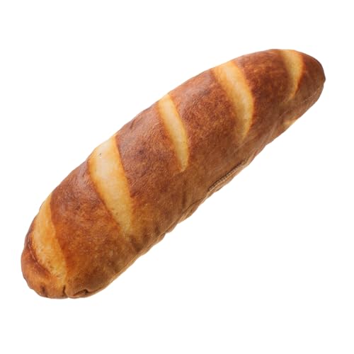 VANZACK Französisches Brotkissen in Butterform Gefülltes Lendenkissen Großes Brotkissen Für Die Couch von VANZACK