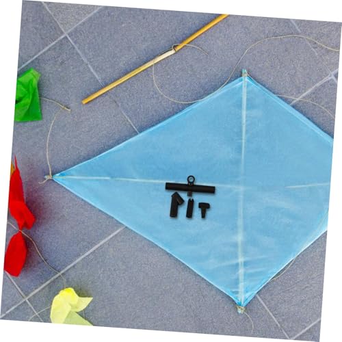 VANZACK Kunststoff DIY Winddrachen Rahmenverbinder Teiliges Verschleißfestes Support Rod Connector Kit Für Sportdrachen Reparatur Und BAU Kreatives Lernspielzeug von VANZACK