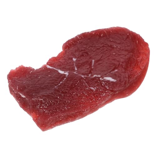 VANZACK Lebensechtes Rindfleisch Modell Realistische Fleischattrappe Küchen Dekoration Restaurant Requisite für Schaufenster Fotografie Museum Supermarkt Hotel Kindergarten VANZACK Lebensechtes Rindfleisch Modell Realistische Fleischattrappe Küchen Dekoration Restaurant Requisite für Schaufenster Fotografie Museum Supermarkt Hotel Kindergarten von VANZACK