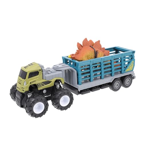 VANZACK Legierung Inertial Anhänger LKW Modell mit Beweglichem Heck Realistisches Auto Modell für Eltern Fördert Kreativität und Interaktion Geschenk für Kleinkinder von VANZACK