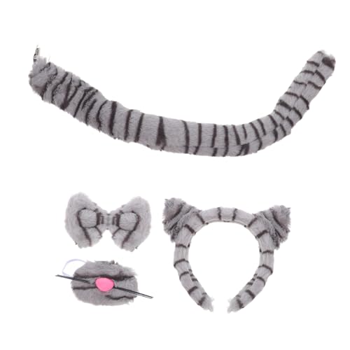 VANZACK Leopardmuster Tierkostüm Haarreif-set für Weiches Plüschmaterial Langlebig Vielseitig für Karneval Cosplay und Bühnenauftritte Katzenohren Zubehör VANZACK Leopardmuster Tierkostüm Haarreif-set für Weiches Plüschmaterial Langlebig Vielseitig für Karneval Cosplay und Bühnenauftritte Katzenohren Zubehör von VANZACK