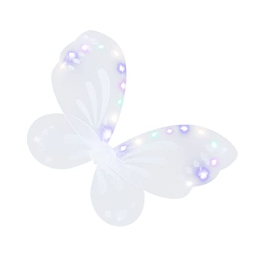 VANZACK Leuchtende Schmetterlingsflügel Kostüm Flügel Prop Strapazierfähige Dekorative Cosplay Flügel für Halloween Karneval Bühnenauftritte und Mottopartys Weißes Leuchtdesign VANZACK Leuchtende Schmetterlingsflügel Kostüm Flügel Prop Strapazierfähige Dekorative Cosplay Flügel für Halloween Karneval Bühnenauftritte und Mottopartys Weißes Leuchtdesign von VANZACK