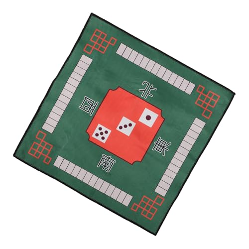 VANZACK Mahjong Tischmatte rutschfest und Geräuschdämpfend Dicke Spielfeldabdeckung für Mahjong Paigow und Poker Einsetzbar Schützende Spieltischdecke für Zuhause und Hotel von VANZACK
