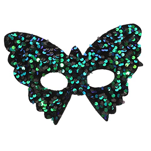 VANZACK Maske für Damen Venenianische Schmetterlingsmaske mit Pailletten für Maskenball Karneval und Halloween Feiern Leicht und Elegant Perfektes Accessoire für Jede von VANZACK