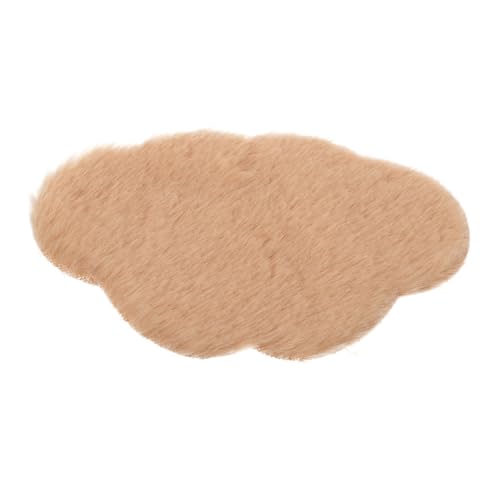 VANZACK Maßstab Kaffee Farbener Plüsch Bodenmatte Realistische Mini Fußmatte für Wohn und Schlafzimmer Kompakte für Kreative Bastelprojekte und Deko von VANZACK