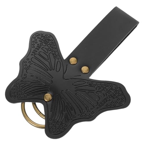 VANZACK Medieval Butterfly-Form Lederring Hüftgürtel Accessoire Damen Skclip Renaissance Kostüm Cosplay Bühnenoutfit VANZACK Medieval Butterfly-Form Lederring Hüftgürtel Accessoire Damen Skclip Renaissance Kostüm Cosplay Bühnenoutfit von VANZACK