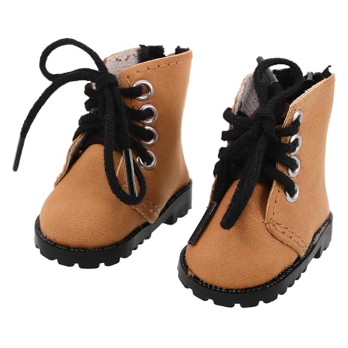 VANZACK Mini Bjd Doll Boots für Puppen Stilvolle Realistische Mini Stiefel mit Feiner Nahtlinie Leichte Langlebige Miniaturschuhe für Puppenhaus Dekoration und Sammler VANZACK Mini Bjd Doll Boots für Puppen Stilvolle Realistische Mini Stiefel mit Feiner Nahtlinie Leichte Langlebige Miniaturschuhe für Puppenhaus Dekoration und Sammler von VANZACK