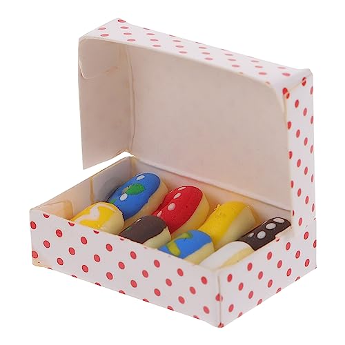 VANZACK Mini Donut Dekoration Realistische Harz Donuts Für Puppenhaus DIY Szenen Für Kreative Tischdeko Und Spielzeuggestaltung VANZACK Mini Donut Dekoration Realistische Harz Donuts Für Puppenhaus DIY Szenen Für Kreative Tischdeko Und Spielzeuggestaltung von VANZACK