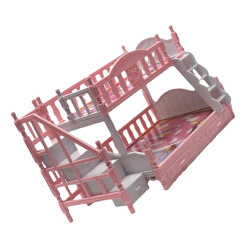 VANZACK Mini Etagenbett Für Puppen Großes Möbelset Puppenhaus Zubehör Für Kreative Spielwelten Für Kleine Hausdekoration Und Mini Landschaften VANZACK Mini Etagenbett Für Puppen Großes Möbelset Puppenhaus Zubehör Für Kreative Spielwelten Für Kleine Hausdekoration Und Mini Landschaften von VANZACK