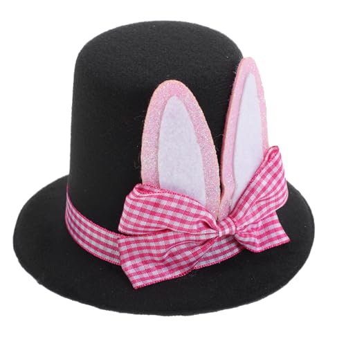 VANZACK Mini Hut mit Hasenohren für Damen Haarspange mit Niedlichem Design Kopfbedeckung für Feiertage Partys Langlebig Perfektes Accessoire für Ostern VANZACK Mini Hut mit Hasenohren für Damen Haarspange mit Niedlichem Design Kopfbedeckung für Feiertage Partys Langlebig Perfektes Accessoire für Ostern von VANZACK