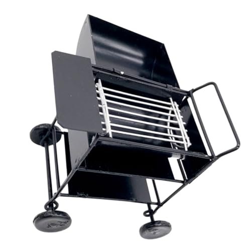 VANZACK Mini Küchen Kochgeschirr Puppenhaus Zubehör Grill Modell Für Rollenspiele Und Kreative Küchenszenen Doll House Grill Rack von VANZACK