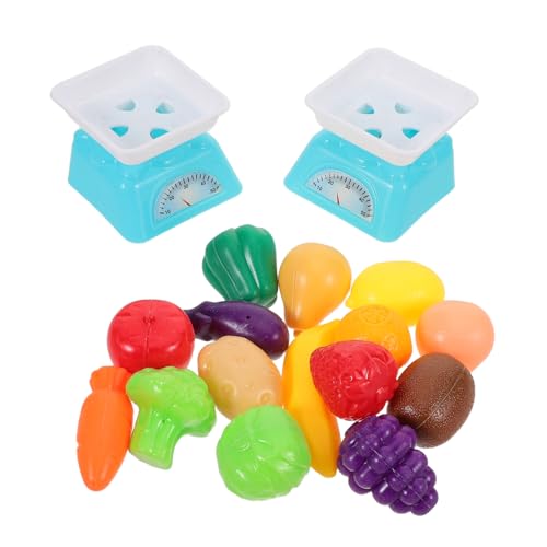 VANZACK Mini Küchen Spielset mit Realistischen Obst Gemüse Miniatur Pädagogisch für Kleinkinder Fördert Sortier und Gewichtskonzepte für Zuhause Kindergarten VANZACK Mini Küchen Spielset mit Realistischen Obst Gemüse Miniatur Pädagogisch für Kleinkinder Fördert Sortier und Gewichtskonzepte für Zuhause Kindergarten von VANZACK