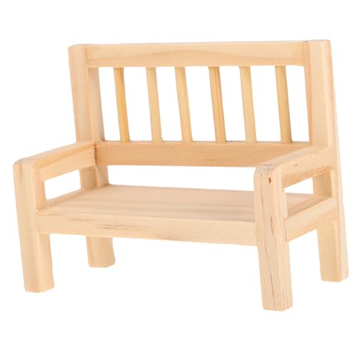 VANZACK Mini Möbelmodell Holzbank Dekofigur Sitzmöbel Mini Stuhl Statue Für Puppenhaus Und Dekoration Für Kreative Einrichtung Und Spielzeuggestaltung VANZACK Mini Möbelmodell Holzbank Dekofigur Sitzmöbel Mini Stuhl Statue Für Puppenhaus Und Dekoration Für Kreative Einrichtung Und Spielzeuggestaltung von VANZACK