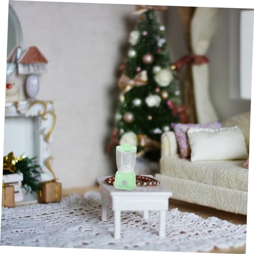 VANZACK Mini Puppenhaus Küchenzubehör Miniatur Saftpresse Modell aus Langlebigem PP Material Kompakt Tragbar Wiederverwendbar als DIY Dekoration von VANZACK