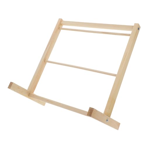 VANZACK Mini Puppenkleiderständer Doppelstöckig Vielseitiger Puppenkleiderschrank für Puppenzimmer Eleganter Garderobenständer zur Aufbewahrung und Präsentation von Puppenkleidung und von VANZACK