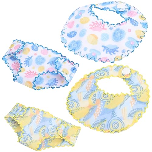 VANZACK Mini Puppenunterwäsche mit Windel und DIY Puppenzubehör für Babypuppen Süße Unterhosen für Kleine Puppen für Puppenliebhaber von VANZACK