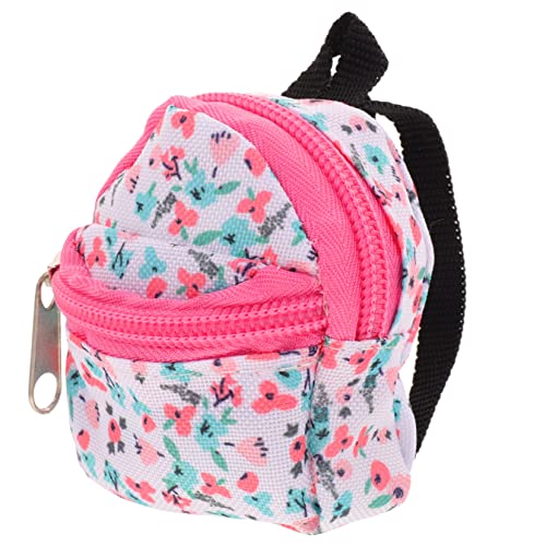 VANZACK Mini Rucksack Für Bjd Puppen Dekorativer Rucksack Im Blumenmuster Für Puppenschule Kleiner Rucksack Für Puppen Mit Zubehör Für Puppenhäuser Und Spielsets VANZACK Mini Rucksack Für Bjd Puppen Dekorativer Rucksack Im Blumenmuster Für Puppenschule Kleiner Rucksack Für Puppen Mit Zubehör Für Puppenhäuser Und Spielsets von VANZACK