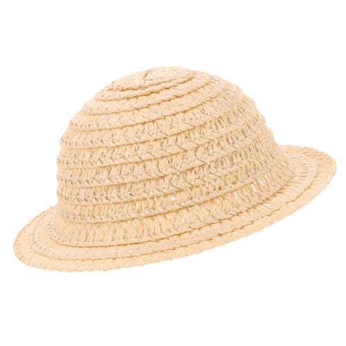 VANZACK Mini Strohhut Gelb für Puppen Dekoratives Leichtes DIY Bastelzubehör Foto Requisite Miniatur Strohhut für Puppenhaus Kreative Handwerksprojekte VANZACK Mini Strohhut Gelb für Puppen Dekoratives Leichtes DIY Bastelzubehör Foto Requisite Miniatur Strohhut für Puppenhaus Kreative Handwerksprojekte von VANZACK