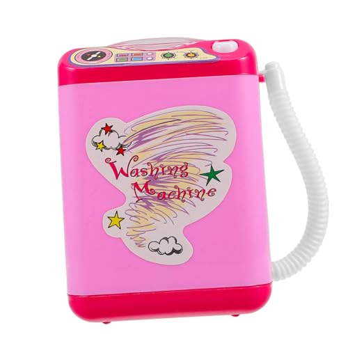 VANZACK Elektrische Mini-Waschmaschine Spielzeug Für Jungen Und Mädchen Simulation Eines Haushaltsgeräts Make-up-Puff-Reiniger Pädagogisches Werkzeug Für Mädchen Und Jungen von VANZACK