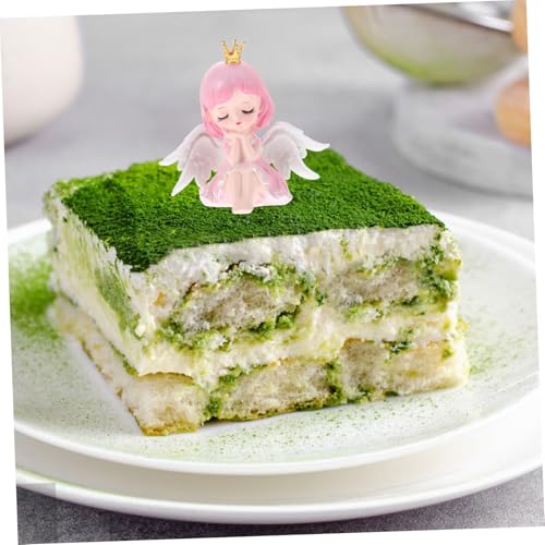 VANZACK Miniatur Engel Mädchen Tortendeko Niedlicher Rosa Harz Topper für Geburtstage Shower Kinderfreundliche Kuchenverzierung Bezaubernde Partydekoration Einfach Anzubringen VANZACK Miniatur Engel Mädchen Tortendeko Niedlicher Rosa Harz Topper für Geburtstage Shower Kinderfreundliche Kuchenverzierung Bezaubernde Partydekoration Einfach Anzubringen von VANZACK