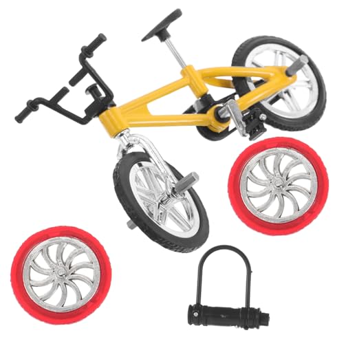 VANZACK Miniatur Fahrrad Modell für Realistisches Legierungs Fingerbike mit Mountainbike Design Interaktives Kreativität und Fahrradinteresse für Jungen und Mädchen VANZACK Miniatur Fahrrad Modell für Realistisches Legierungs Fingerbike mit Mountainbike Design Interaktives Kreativität und Fahrradinteresse für Jungen und Mädchen von VANZACK