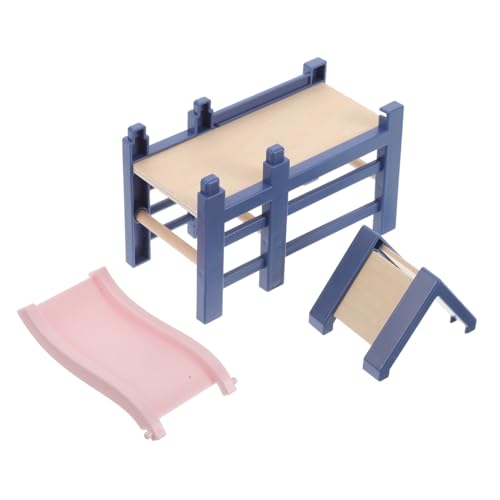 VANZACK Miniatur Holzrutsche Puppenhaus Zubehör Platzsparend Sicher Robust Dekorativ Kinderzimmer Kreatives Rollenspiel für Jungen Mädchen VANZACK Miniatur Holzrutsche Puppenhaus Zubehör Platzsparend Sicher Robust Dekorativ Kinderzimmer Kreatives Rollenspiel für Jungen Mädchen von VANZACK