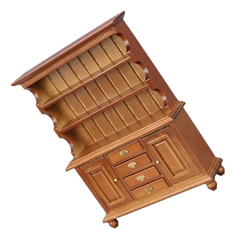 VANZACK Miniatur Holzschrank Modell Japanischer Vintage Mini Schrank für Puppenhaus Dekoration und DIY Möbelzubehör VANZACK Miniatur Holzschrank Modell Japanischer Vintage Mini Schrank für Puppenhaus Dekoration und DIY Möbelzubehör von VANZACK