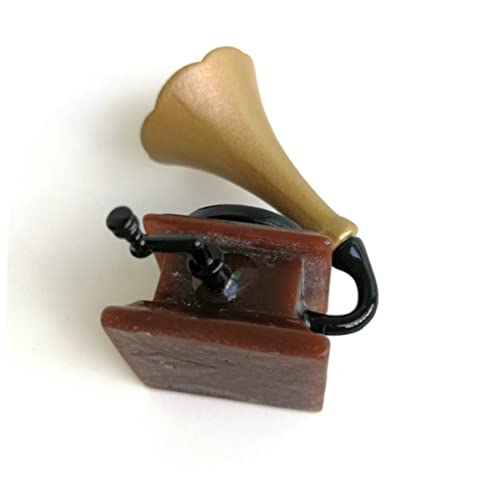 VANZACK Mini Häuser Phonograph Modell Miniatur Grammophon Für Puppenhaus Dekoration Aus Resin Junge Mädchen Spielzeug Fotografie Requisite Charmantes Accessoire Für VANZACK Mini Häuser Phonograph Modell Miniatur Grammophon Für Puppenhaus Dekoration Aus Resin Junge Mädchen Spielzeug Fotografie Requisite Charmantes Accessoire Für von VANZACK