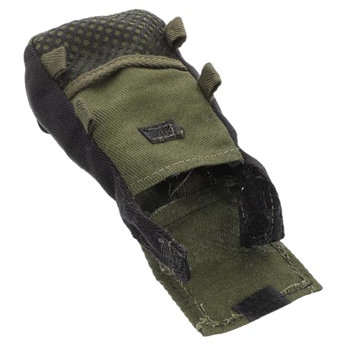 VANZACK Miniatur Rucksack für Puppen Maßstab Sportlicher Spielrucksack Militärgrün Leicht und Ergonomisch Für Rollenspiele und Puppenzubehör von VANZACK