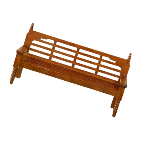 VANZACK Miniaturbank für Garten Deko Realistische Mini Möbel für Mikrolandschaften Bücherregale und Schreibtische Außenveranstaltungen und Elegantes Wohnaccessoire VANZACK Miniaturbank für Garten Deko Realistische Mini Möbel für Mikrolandschaften Bücherregale und Schreibtische Außenveranstaltungen und Elegantes Wohnaccessoire von VANZACK