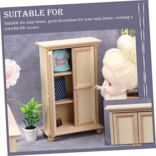 VANZACK Miniaturkleiderschrank Vintage Stil DIY Puppenhaus Möbel Detailreiche Schlafzimmer Dekoration Vielseitiges Miniaturschrank Ornament für Puppenhaus und Fotorequisiten VANZACK Miniaturkleiderschrank Vintage Stil DIY Puppenhaus Möbel Detailreiche Schlafzimmer Dekoration Vielseitiges Miniaturschrank Ornament für Puppenhaus und Fotorequisiten von VANZACK
