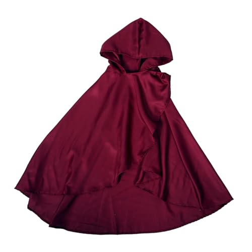 VANZACK Mittelalterlicher Kapuzenumhang für Damen Retro Renaissance Verstellbar für Halloween Cosplay Maskeraden mit Dramatischer von VANZACK