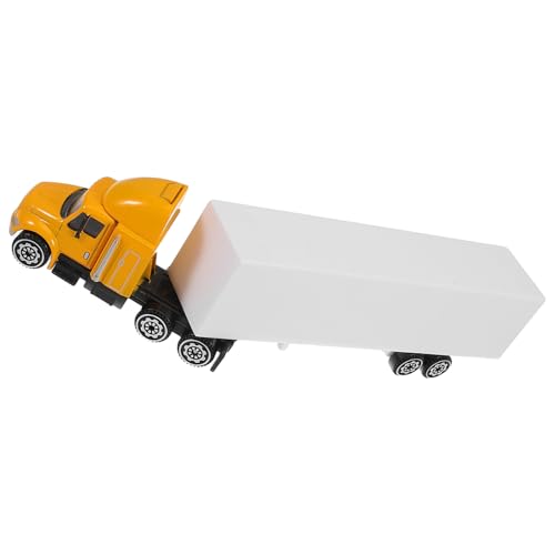 VANZACK Modell LKW aus Amerikanisches Design Detailgetreue Verarbeitung Realistisches Transport für Sammler und Weißer Container LKW VANZACK Modell LKW aus Amerikanisches Design Detailgetreue Verarbeitung Realistisches Transport für Sammler und Weißer Container LKW von VANZACK