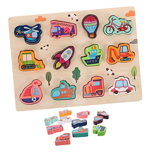 VANZACK Montessori Holzpuzzle für Kleinkinder Jahre Formensortierbrett mit Verkehrsfahrzeugen Stabiles Kindgerechtes Holzspielzeug zur Frühkindlichen und Farberkennung VANZACK Montessori Holzpuzzle für Kleinkinder Jahre Formensortierbrett mit Verkehrsfahrzeugen Stabiles Kindgerechtes Holzspielzeug zur Frühkindlichen und Farberkennung von VANZACK