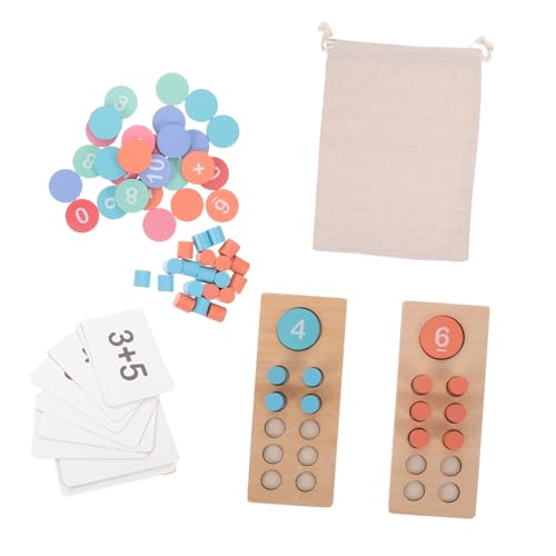 VANZACK Montessori Rechenrahmen Mathe Lernspielzeug mit Bunten Perlen Addition Subtraktion Übung für Vorschule und Homeschool Farbenfrohes Pädagogisches Zählspielzeug Tragbares VANZACK Montessori Rechenrahmen Mathe Lernspielzeug mit Bunten Perlen Addition Subtraktion Übung für Vorschule und Homeschool Farbenfrohes Pädagogisches Zählspielzeug Tragbares von VANZACK